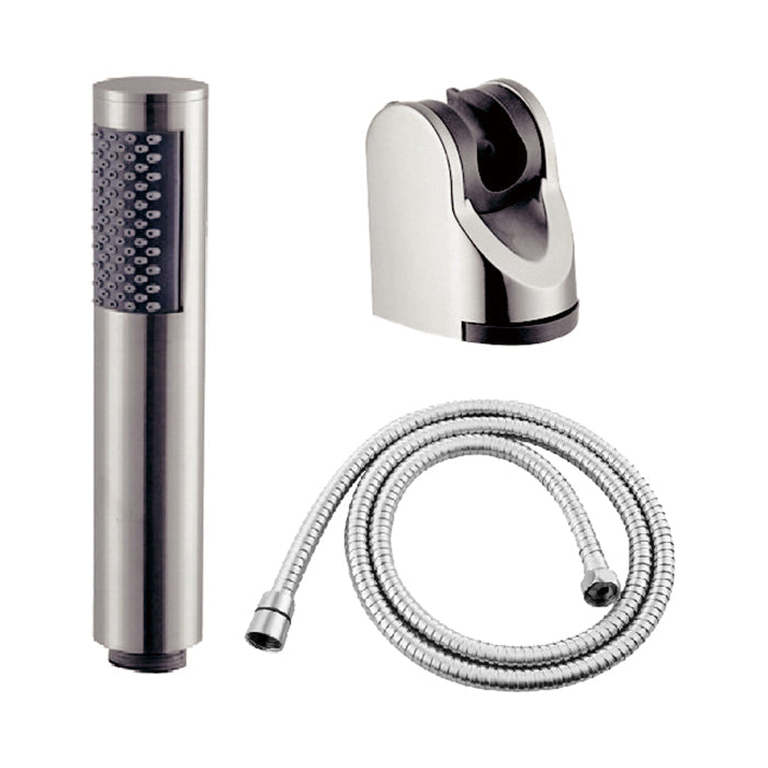 Pommeau De Douche Extérieure Style Tube et Flexible En Acier Inoxydable