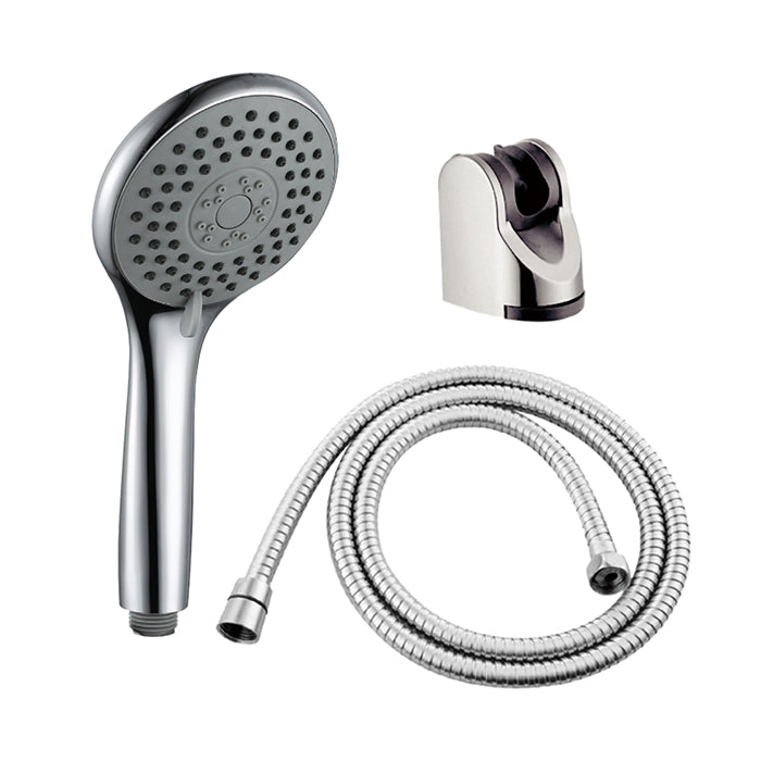 Pommeau et Flexible de douche extérieure classiques - Acier Inoxydable