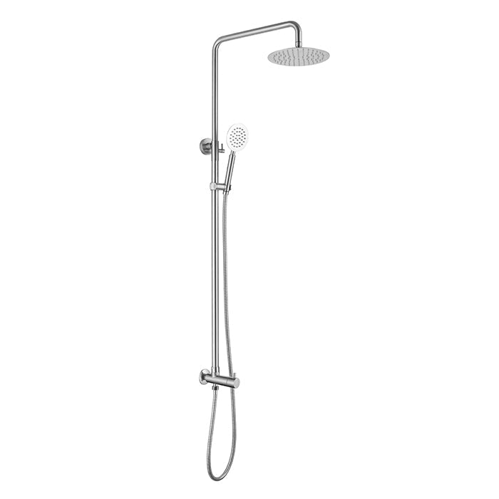 Douche Extérieure Pour Eau Froide En acier Inoxydable - Avec Douchette à main